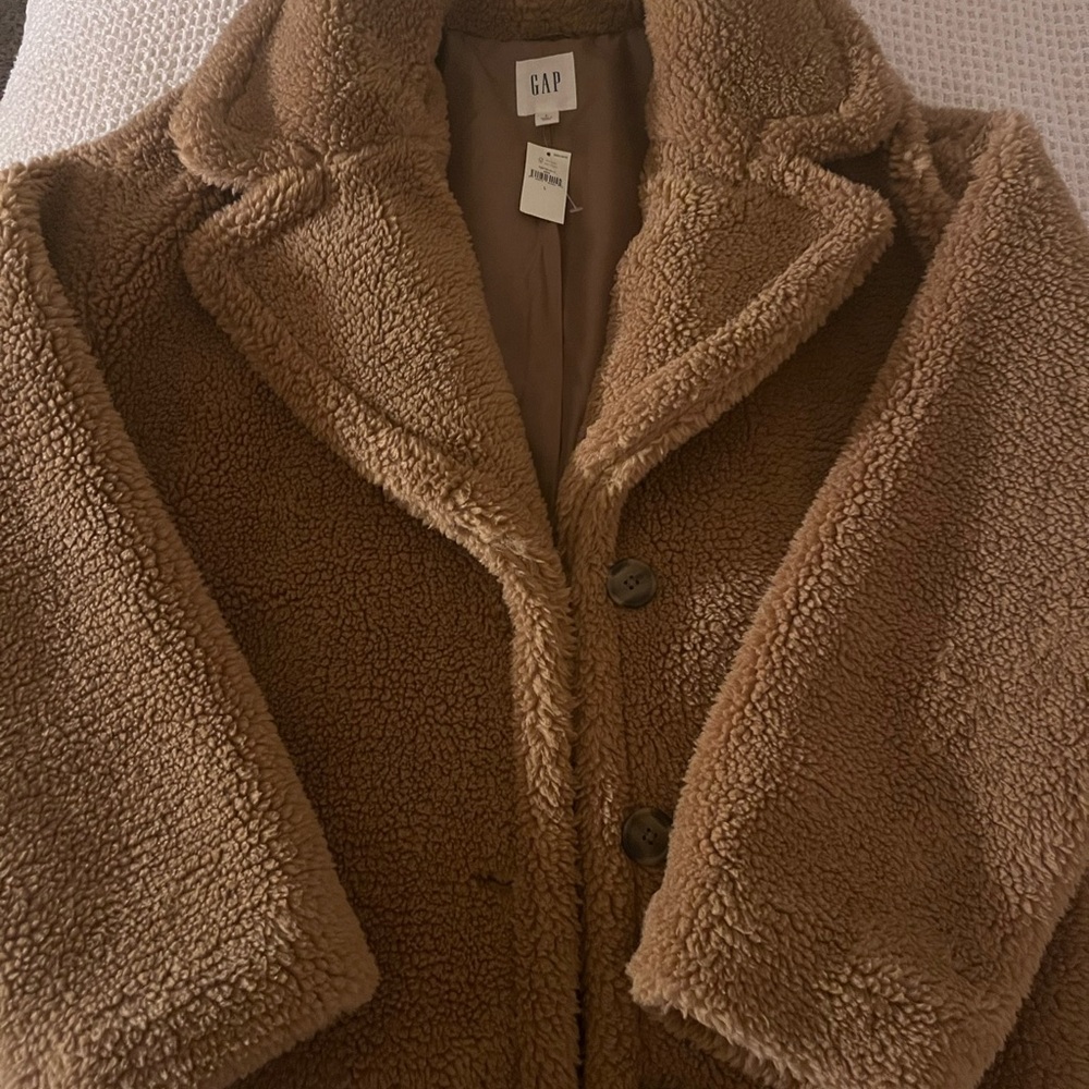 GAP Brown Sherpa Coat